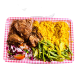 Chicken Rice and Curry