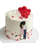 Couple Cake Printable Topper - Image 4