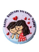 Couple Cake Printable Topper