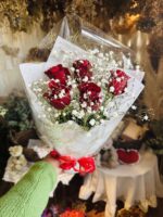 Fresh Red Rose Bouquet