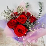 Fresh Red Rose Bouquet - Image 2
