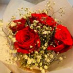 Fresh Red Rose Bouquet - Image 3