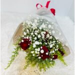 Fresh Red Rose Bouquet - Image 4