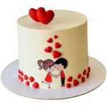 500g Cutie couple cake