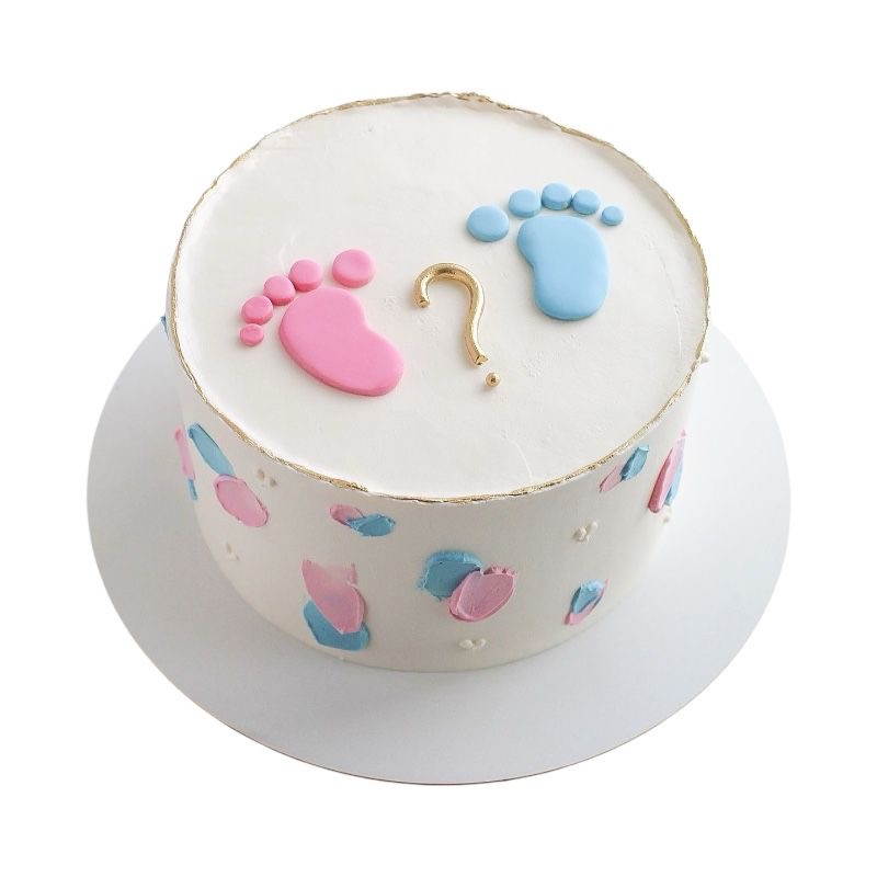 Gender Reveal Cake
