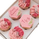 Pinky Anniversary Cupcakes