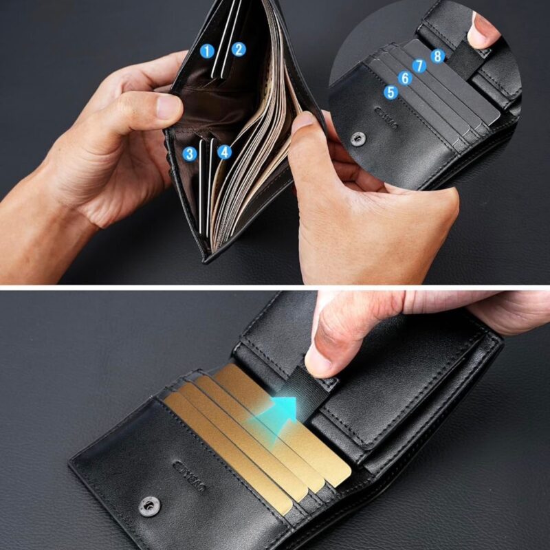 GITYGAO Men's Bi-Fold Wallet - Image 3
