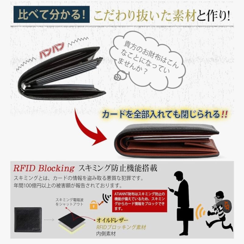 ATIANNI Men's Wallet - Image 3